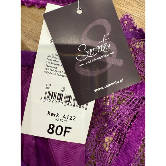 Brand New Women's Samanta Kerk Bra, size 36DDD/ 80F - Picture 6 of 15